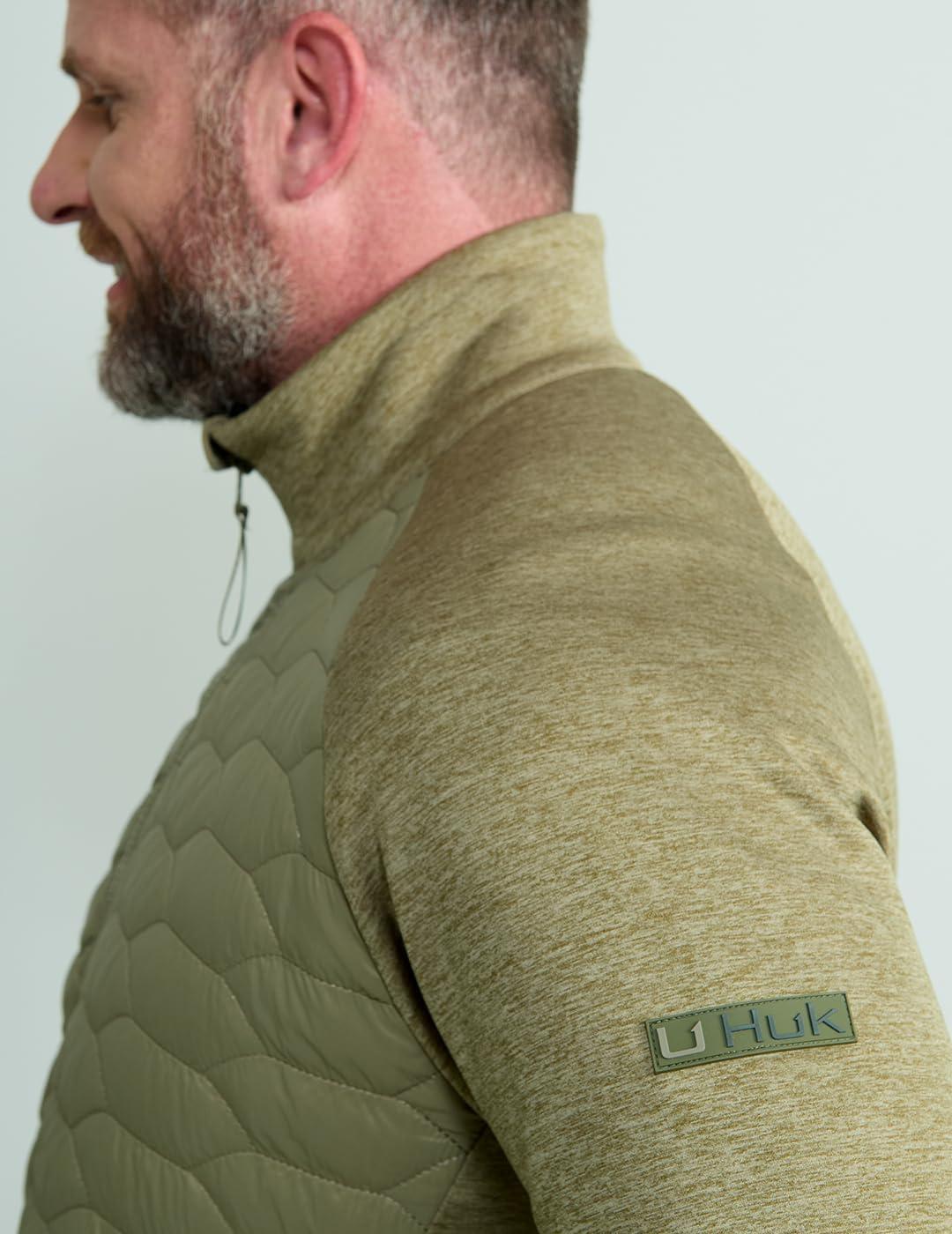 imageHUK Mens Scale Hybrid DWR Performance Fishing JacketOverland Trek