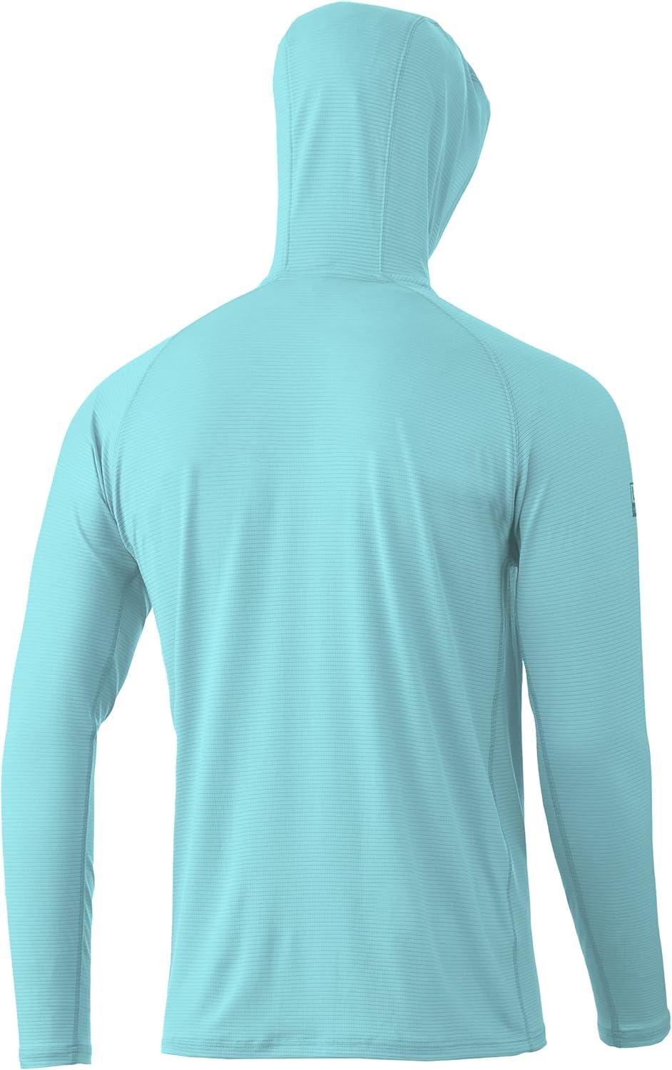 imageHUK Mens Standard A1A Hoodie QuickDry Performance Hooded Shirt 30 UPFIsland Paradise