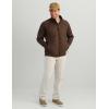 imageHUK Mens Scale Hybrid DWR Performance Fishing JacketPluff Mud