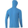 imageHUK Mens Standard A1A Hoodie QuickDry Performance Hooded Shirt 30 UPFAzure Blue
