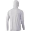imageHUK Mens Standard A1A Hoodie QuickDry Performance Hooded Shirt 30 UPFOyster