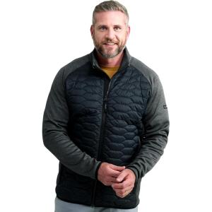 imageHUK Mens Scale Hybrid DWR Performance Fishing JacketBlack
