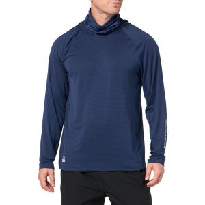 imageHUK Mens Standard A1A Hoodie QuickDry Performance Hooded Shirt 30 UPFNaval Academy