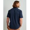 imageHUK Back Draft Solid Short Sleeve Button Vented Fishing Shirt for MenNaval Academy