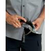 imageHUK Back Draft Solid Short Sleeve Button Vented Fishing Shirt for MenNight Owl
