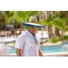 imageHUK Back Draft Solid Short Sleeve Button Vented Fishing Shirt for MenWhite