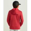 imageHUK Boys Coldfront Performance Fishing Hoodie for KidsScarlet Blaze Heather
