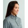 imageHUK Coldfront 14 Zip Performance Fishing Jacket for WomenVolcanic Ash Heather