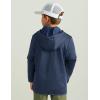 imageHUK Kids Coldfront Performance Fishing HoodieNaval Academy Heather