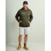 imageHUK Mens Coldfront Graphic Performance Fishing HoodieCyprus Land Heather