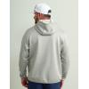 imageHUK Mens Coldfront Graphic Performance Fishing HoodieHarbor Mist Heather