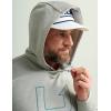 imageHUK Mens Coldfront Graphic Performance Fishing HoodieHarbor Mist Heather