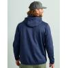 imageHUK Mens Coldfront Graphic Performance Fishing HoodieNaval Academy Heather