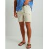 imageHUK Mens Creekbed 7quot Performance Fishing Cargo ShortsKhaki