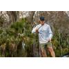 imageHUK Mens Creekbed 7quot Performance Fishing Cargo ShortsSunburn