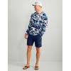 imageHUK Mens KC Scott Patterned Pursuit Hoodie Hooded Fishing Shirt Marolina Blue 3XLargeMarolina Blue