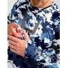 imageHUK Mens KC Scott Patterned Pursuit Hoodie Hooded Fishing Shirt Marolina Blue 3XLargeMarolina Blue
