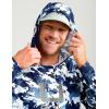 imageHUK Mens KC Scott Patterned Pursuit Hoodie Hooded Fishing Shirt Marolina Blue 3XLargeMarolina Blue