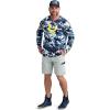 imageHUK Mens KC Scott Patterned Pursuit Shirt Performance Fishing Shirt Marolina Blue 3XLargeMarolina Blue