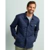 imageHUK Mens Scale Shacket DWR Insulated Performance Fishing Shirt JacketNaval Academy