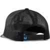imageHUK Unisex Kids Trucker AntiGlare Snapback Fishing HatKc Printed  Black