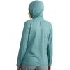 imageHUK Womens Coldfront Pullover Performance Fishing HoodieStorm Blue Heather