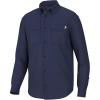 imageHUK Back Draft Solid Long Sleeve Button Vented Fishing Shirt for MenNaval Academy