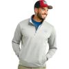 imageHUK Mens Coldfront 14 Zip Performance Fishing JacketHarbor Mist Heather