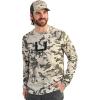 imageHUK Mens KC Scott Patterned Pursuit Shirt Performance Fishing Shirt Marolina Blue 3XLargeMoss 20
