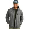 imageHUK Mens Scale Shacket DWR Insulated Performance Fishing Shirt JacketVolcanic Ash