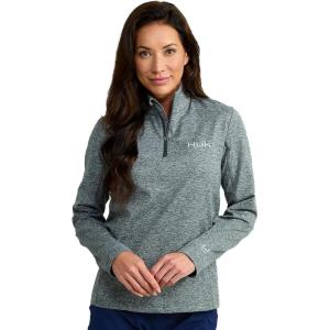 imageHUK Coldfront 14 Zip Performance Fishing Jacket for WomenVolcanic Ash Heather