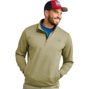 imageHUK Mens Coldfront 14 Zip Performance Fishing JacketOverland Heather