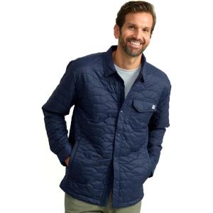 imageHUK Mens Scale Shacket DWR Insulated Performance Fishing Shirt JacketNaval Academy