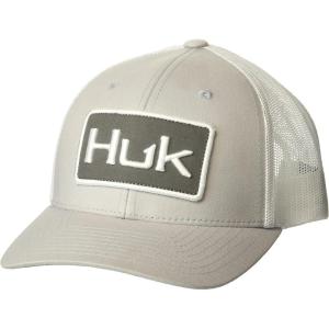 imageHUK Unisex Kids Trucker AntiGlare Snapback Fishing HatHuk Logo  Harbor Mist