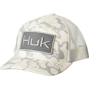 imageHUK Unisex Kids Trucker AntiGlare Snapback Fishing HatInside Reef  Harbor Mist