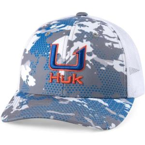 imageHUK Unisex Kids Trucker AntiGlare Snapback Fishing HatKc Printed  Night Owl