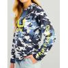 imageHUK Boys KC Scott Patterned Hoodie Performance Hooded Fishing ShirtKc  Marolina Blue
