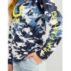 imageHUK Boys KC Scott Patterned Hoodie Performance Hooded Fishing ShirtKc  Marolina Blue