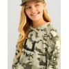 imageHUK Boys KC Scott Patterned Hoodie Performance Hooded Fishing ShirtKc  Moss