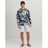 imageHUK Mens Kc Scott Patterned Pursuit Hoodie Hooded Fishing ShirtBlack 20