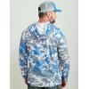 imageHUK Mens Kc Scott Patterned Pursuit Hoodie Hooded Fishing ShirtKc  Night Owl 20