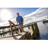 imageHUK Mens Kona Pattern Short Sleeve Fishing Button Down ShirtAmericookin  Quiet Harbor