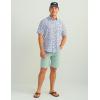 imageHUK Mens Kona Pattern Short Sleeve Fishing Button Down ShirtNaval Academy