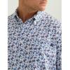 imageHUK Mens Kona Pattern Short Sleeve Fishing Button Down ShirtNaval Academy