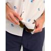 imageHUK Mens Kona Pattern Short Sleeve Fishing Button Down ShirtWhite 30