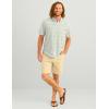 imageHUK Mens Kona Pattern Short Sleeve Fishing Button Down ShirtYellowfin