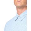 imageHUK Mens Tide Point Pattern Short Sleeve Shirt Fishing Button DownMini Check  Quiet Harbor