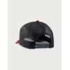 imageHUK Mens Trucker AntiGlare Snapback Fishing HatFilled Barb U  Scarlet Blaze
