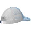 imageHUK Mens Trucker AntiGlare Snapback Fishing HatFin Flats Camo  Crystal Blue