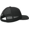imageHUK Mens Trucker AntiGlare Snapback Fishing HatHuk Bass Logo  Black